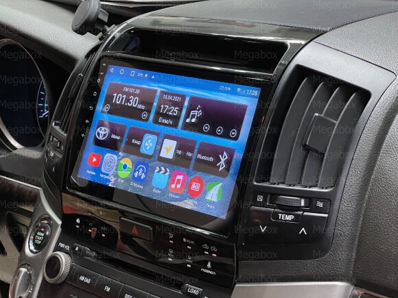Штатная магнитола Toyota LC 200 (2007-2015), Megabox TS2-9157 Android OS