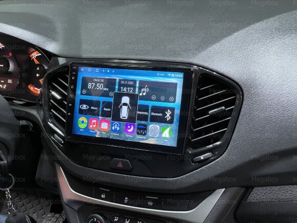 Штатная магнитола Lada Vesta, Megabox 9089 Штатная магнитола Lada Vesta, Megabox 9089