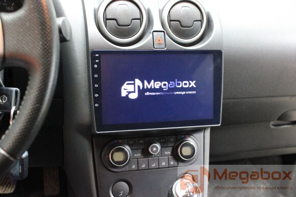 Штатная магнитола Nissan Qashqai, Megabox 9039 