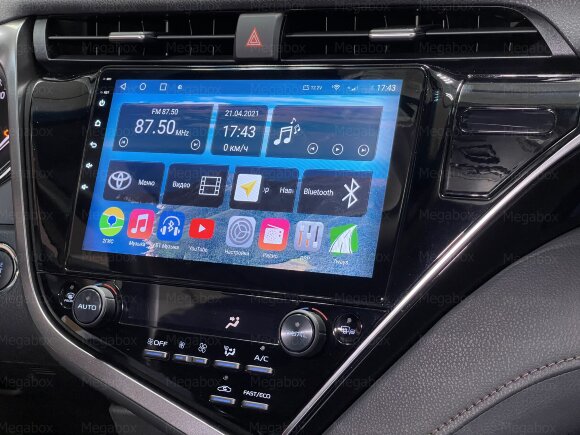 Штатная магнитола Toyota Camry (2018-2021), Megabox 1005