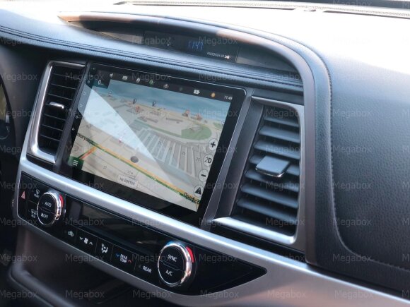 Штатная магнитола Toyota Highlander (2013+), Megabox 1066