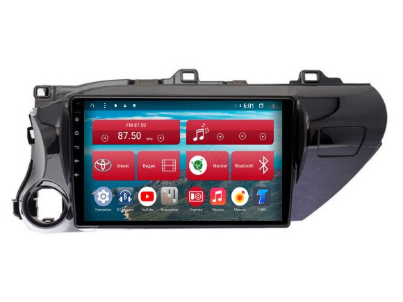 Штатная магнитола Toyota Hilux (2015+), Megabox 1605