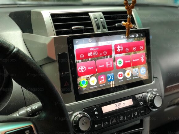 Штатная магнитола Toyota Prado LC 150 (2013-2017), Megabox 1134 