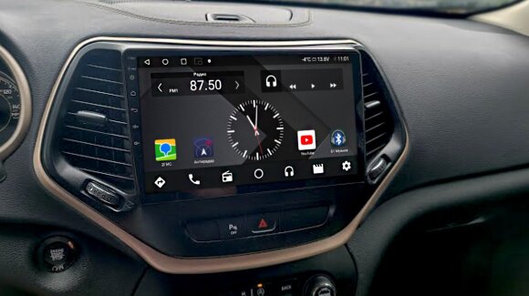 Штатная магнитола Jeep Cherokee 5 (KL) (2013-2022). Megabox 1277