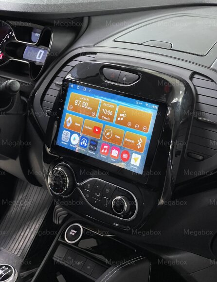 Штатная магнитола  Renault Kaptur. Megabox 1147 
